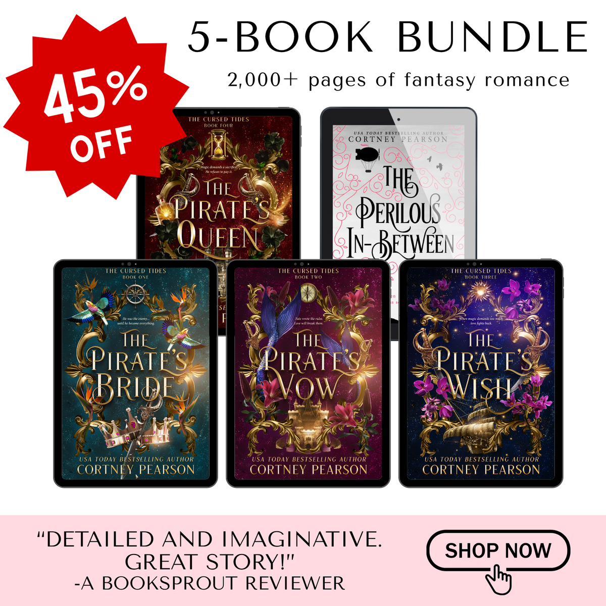 The Cursed Tides Fantasy Romance Bundle